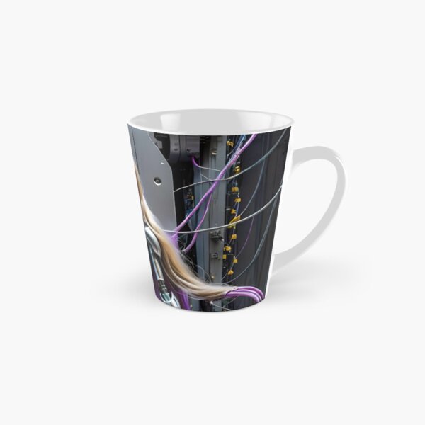 Vista previa del artículo con la obra «Cables enredados», diseñado y vendido por AquaLemonade.