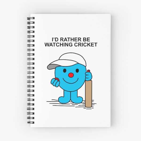 Item preview, Mr Men Id rather be watching cricket designed and sold by Scat the cat.