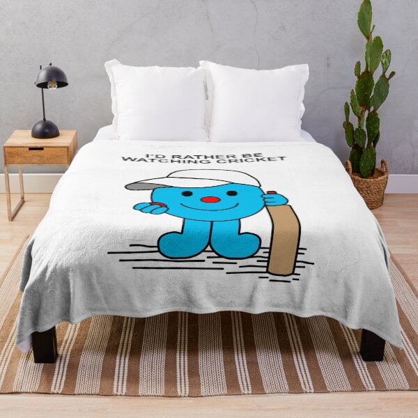 Item preview, Mr Men Id rather be watching cricket designed and sold by Scat the cat.