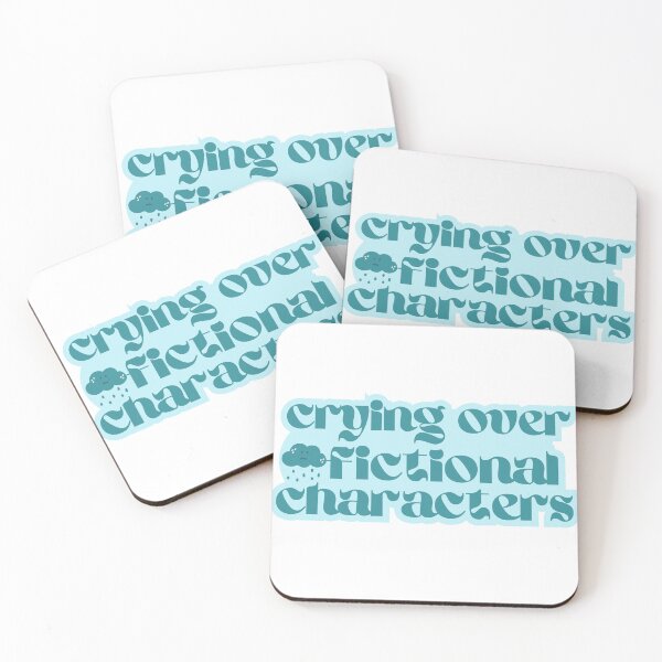 Item preview, Crying over fictional characters blue designed and sold by Gwendesigns.