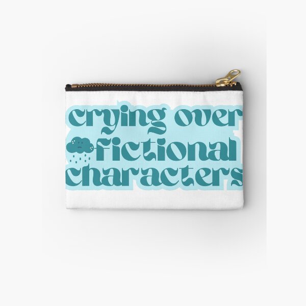 Item preview, Crying over fictional characters blue designed and sold by Gwendesigns.