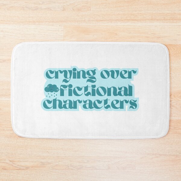 Item preview, Crying over fictional characters blue designed and sold by Gwendesigns.