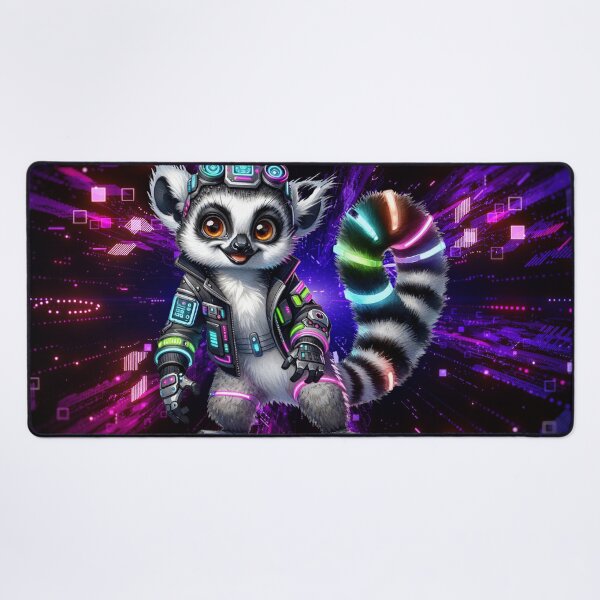 Item preview, Cyber Lemur Adventurer designed and sold by Sillytoe.
