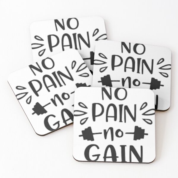 Item preview, No pain no gain  designed and sold by Dalioshop.