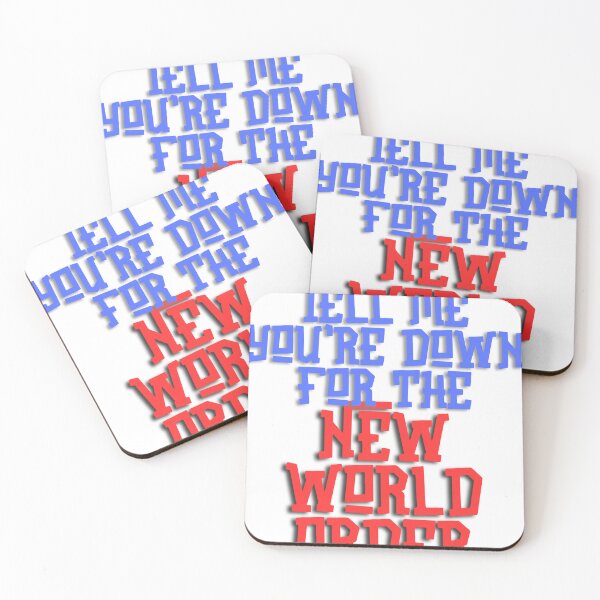 Item preview, Tell Me You're Down for the New World Order designed and sold by RunningJoke.