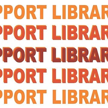 Artwork thumbnail, Support Libraries by LibraryFriends