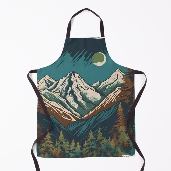 Item preview, Mountain Night Landscape Scene designed and sold by Creastore.