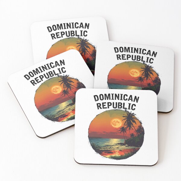 Item preview, Dominican Republic (with Black Lettering) designed and sold by VelvetRoom.