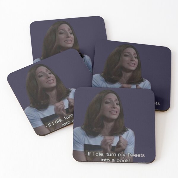 Item preview, "If I die, turn my tweets into a book!" - Gina Linetti, Brooklyn 99 designed and sold by Meraki-lavi.