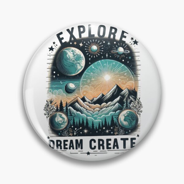 Item preview, Explore Dream Create  designed and sold by PaulHawkDesigne.