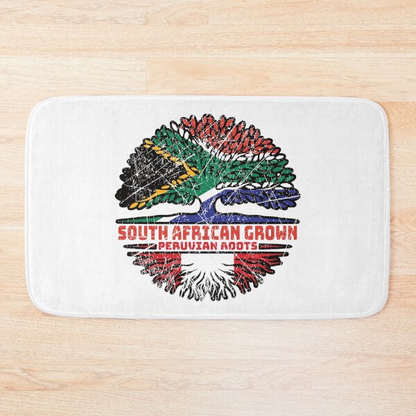 Item preview, Peru Peruvian South African South Africa Tree Roots Flag designed and sold by FlagX.