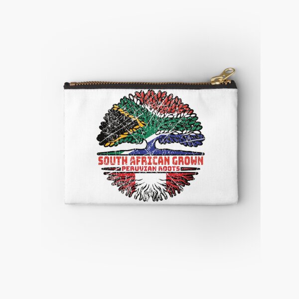 Item preview, Peru Peruvian South African South Africa Tree Roots Flag designed and sold by FlagX.