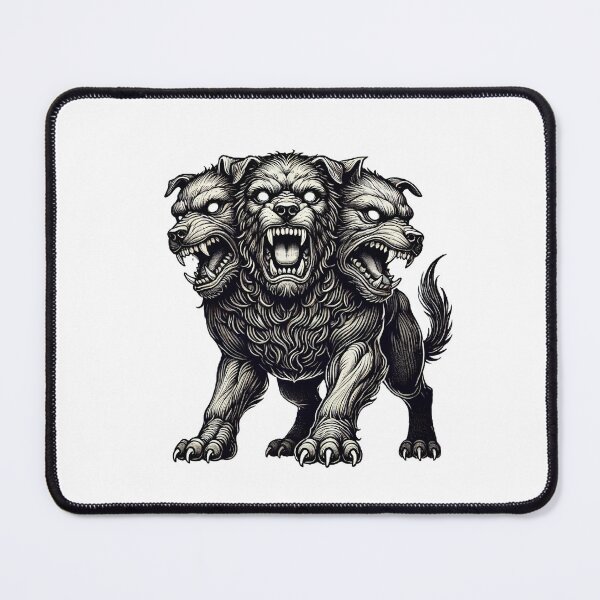 Item preview, Cerberus Greek Mythology Mythical Three-Headed Dog designed and sold by The Junto Shop.