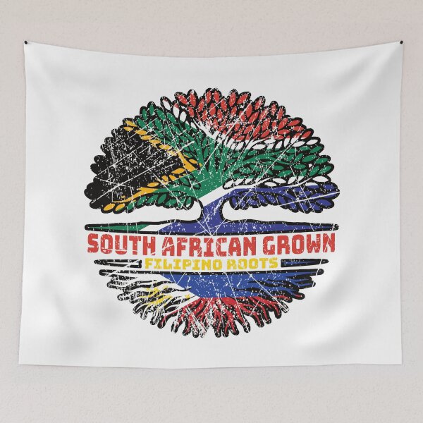 Item preview, Philippines Filipino South African South Africa Tree Roots Flag designed and sold by FlagX.