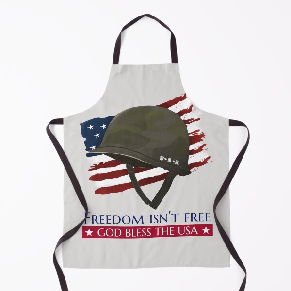 Item preview, Freedom isn't free, GOD BLESS THE USA designed and sold by CalliesTees.