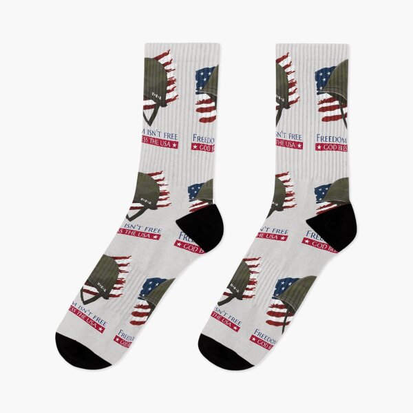 Item preview, Freedom isn't free, GOD BLESS THE USA designed and sold by CalliesTees.
