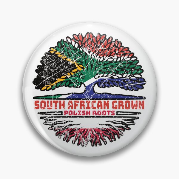 Item preview, Poland Polish South African South Africa Tree Roots Flag designed and sold by FlagX.