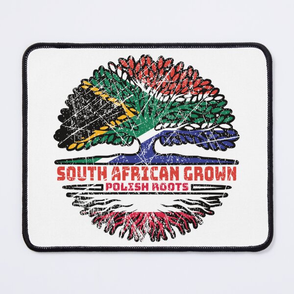 Item preview, Poland Polish South African South Africa Tree Roots Flag designed and sold by FlagX.