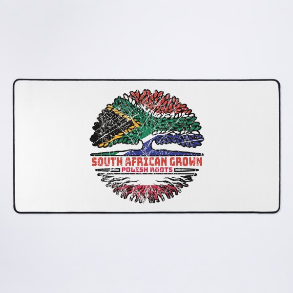Item preview, Poland Polish South African South Africa Tree Roots Flag designed and sold by FlagX.