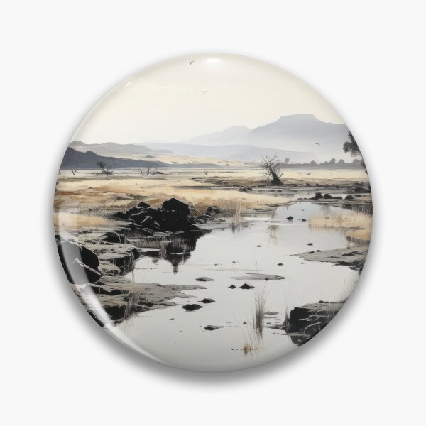 Item preview, Calligraphic Depiction of the Australian Outback  designed and sold by Shutter-Dragon.