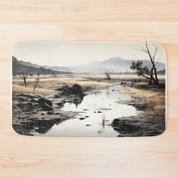 Item preview, Calligraphic Depiction of the Australian Outback  designed and sold by Shutter-Dragon.