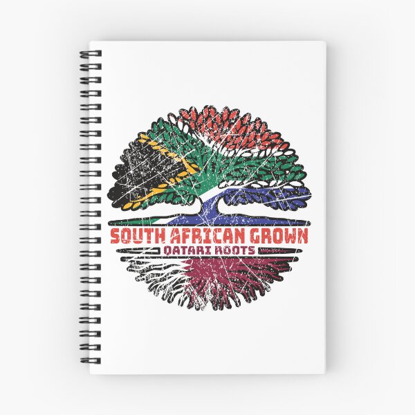 Item preview, Qatari Qatar South African South Africa Tree Roots Flag designed and sold by FlagX.
