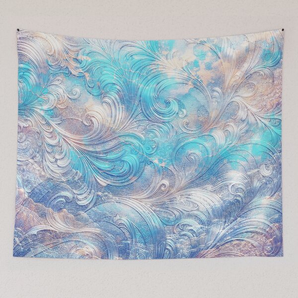 Item preview, Blue Swirl Texture Overlay - Elegant Abstract Design designed and sold by SportyAndArtful.