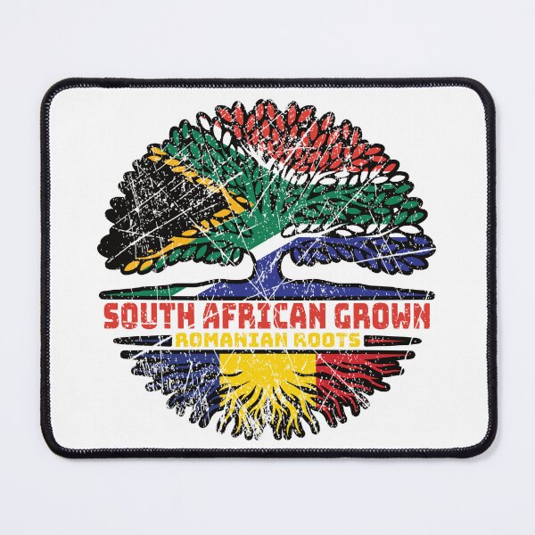 Item preview, Romania Romanian South African South Africa Tree Roots Flag designed and sold by FlagX.