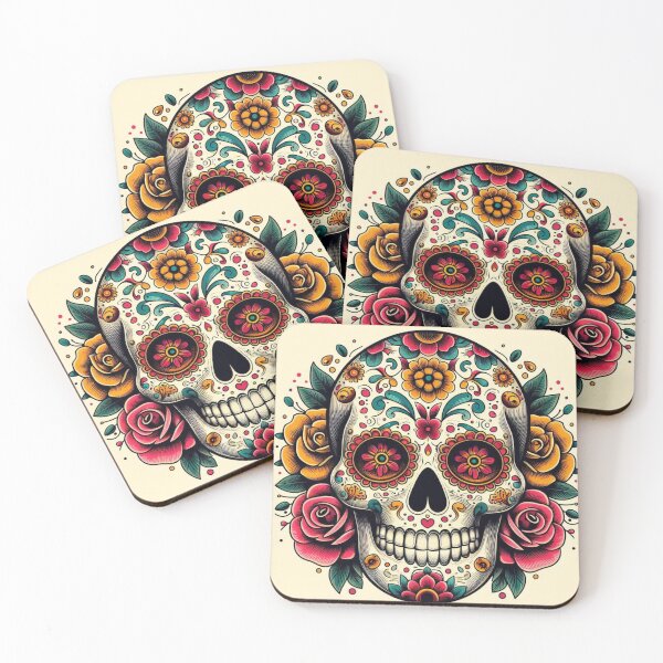 Item preview, Day of the Dead Sugar Skull designed and sold by NatalieC18.