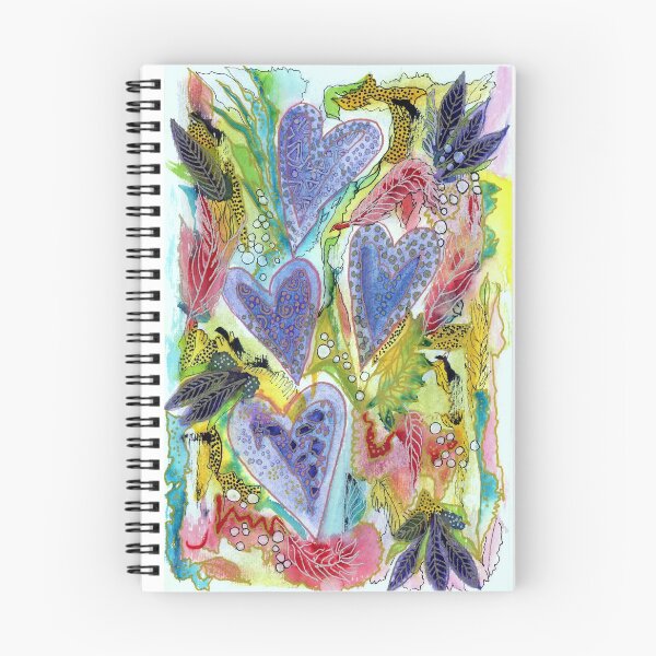 Item preview, Hearts and Feathers designed and sold by Sandi Pike Foundas.
