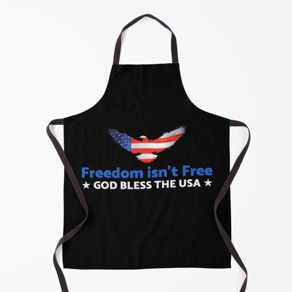 Item preview, Freedom isn't free, GOD BLESS THE USA designed and sold by CalliesTees.