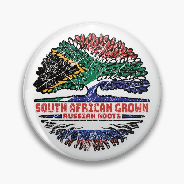 Item preview, Russia Russian South African South Africa Tree Roots Flag designed and sold by FlagX.