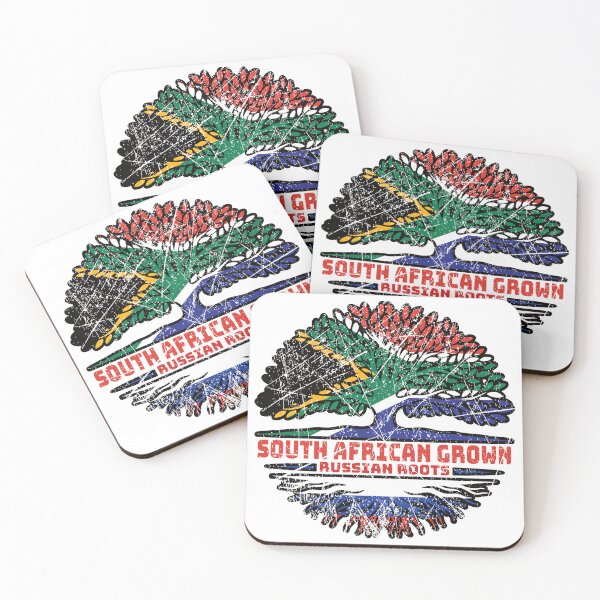Item preview, Russia Russian South African South Africa Tree Roots Flag designed and sold by FlagX.