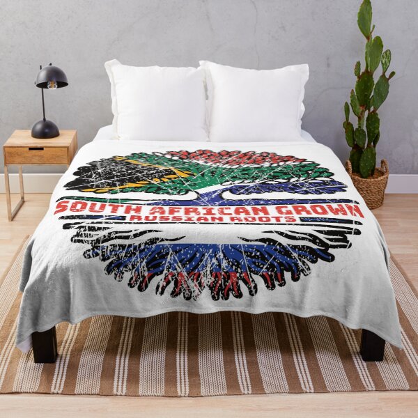 Item preview, Russia Russian South African South Africa Tree Roots Flag designed and sold by FlagX.