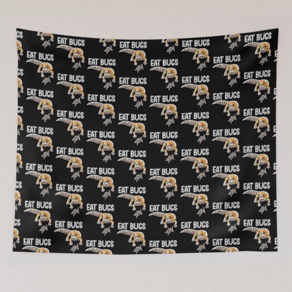 Item preview, Eat Bugs Leopard Geco and Bugs Funny Design designed and sold by BeataY6Art.
