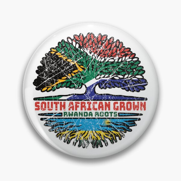 Item preview, Rwanda Rwandan South African South Africa Tree Roots Flag designed and sold by FlagX.