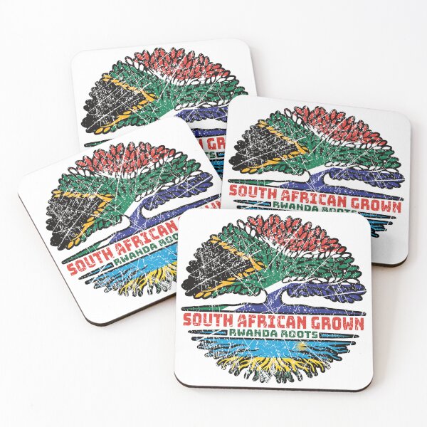 Item preview, Rwanda Rwandan South African South Africa Tree Roots Flag designed and sold by FlagX.
