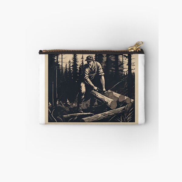 Item preview, Bearded lumberjack designed and sold by LiveOutdoor.