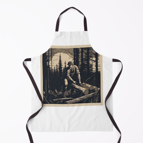 Item preview, Bearded lumberjack designed and sold by LiveOutdoor.