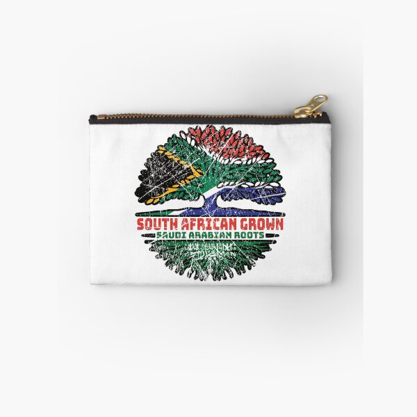 Item preview, Saudi Arabia Saudi Arabian South African South Africa Tree Roots Flag designed and sold by FlagX.