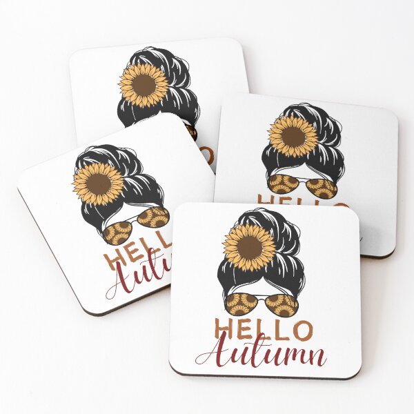 Item preview, Cute Hello Autumn Season Thanksgiving and fall Color Lovers  designed and sold by Manara  -Art.