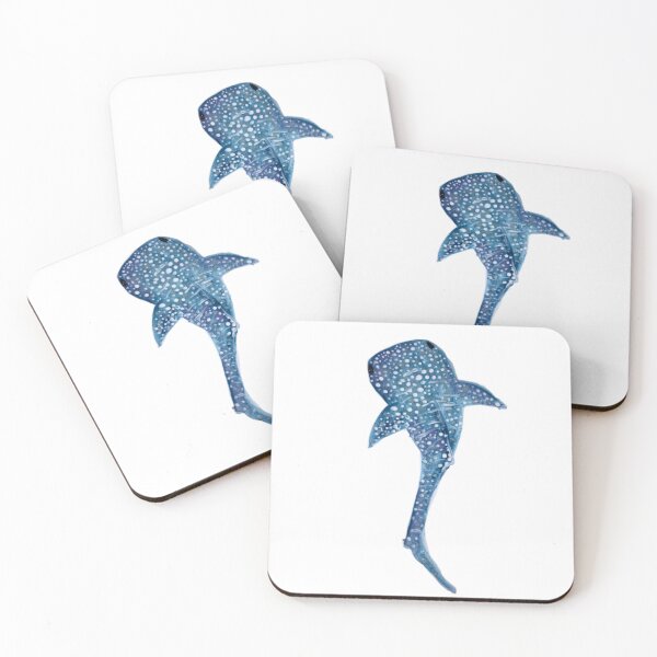 Item preview, Skrumpf the Shark Watercolour designed and sold by EchoGhostArt.