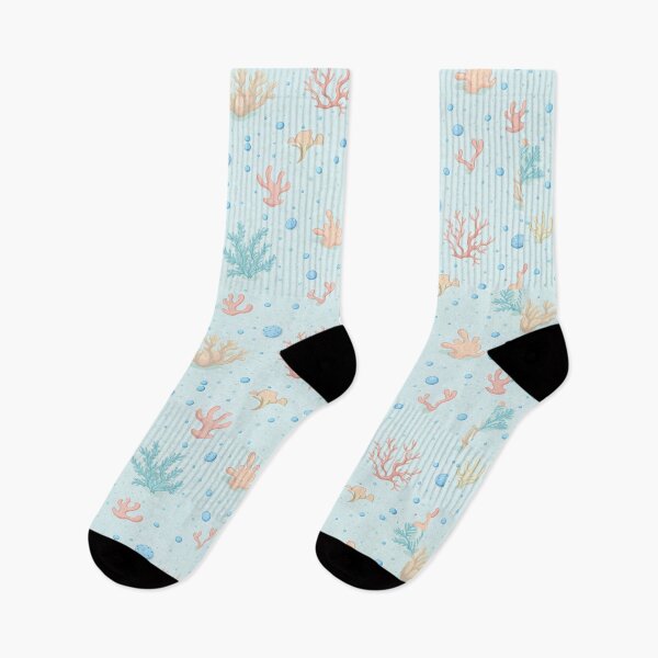 Item preview, Marine Plants under The Sea, Seabed Pattern,Bubbles designed and sold by SuraSu.
