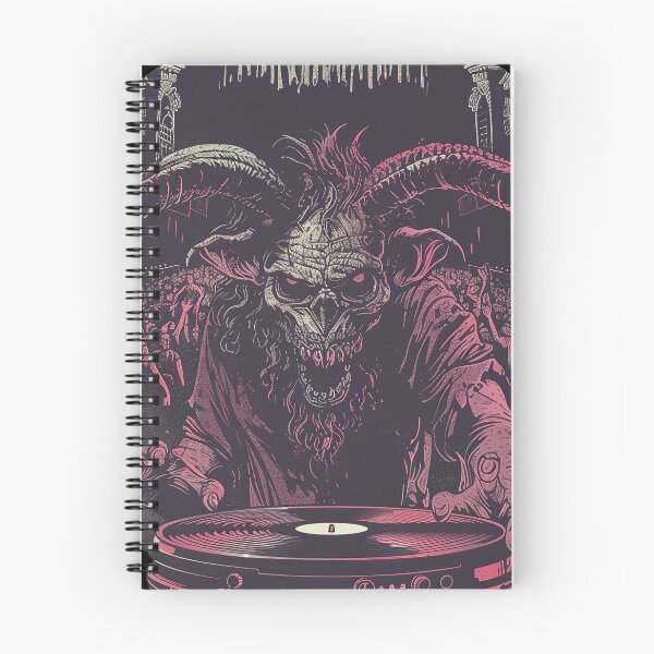 Item preview, Zombie Baphomet in a Dark Concert designed and sold by Caracas-Vintage.
