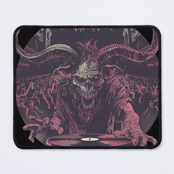 Item preview, Zombie Baphomet in a Dark Concert designed and sold by Caracas-Vintage.