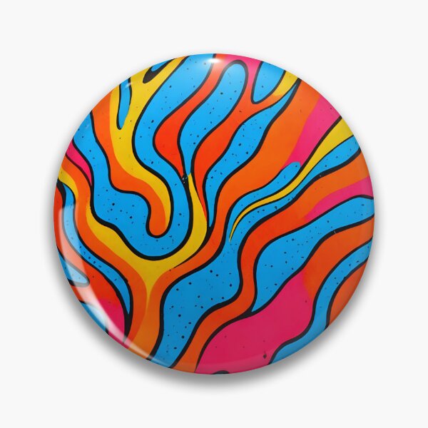 Item preview, 80s style vibrant pattern  designed and sold by Studio Quirk.