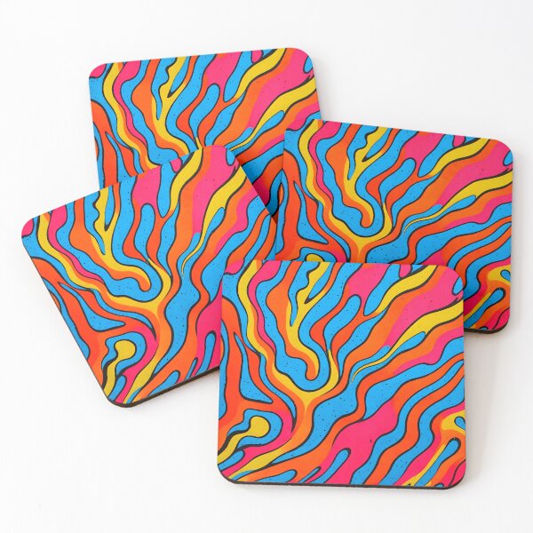 Item preview, 80s style vibrant pattern  designed and sold by Studio Quirk.