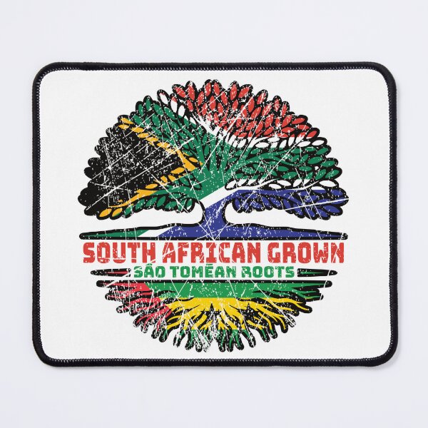 Item preview, Sao Tome and Principe Sao Tomean South African South Africa Tree Roots Flag designed and sold by FlagX.