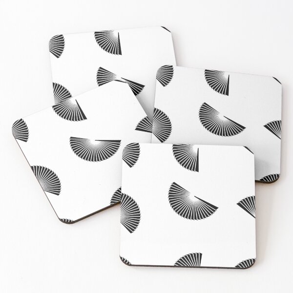 Item preview, pattern with fans designed and sold by ZorianArt.