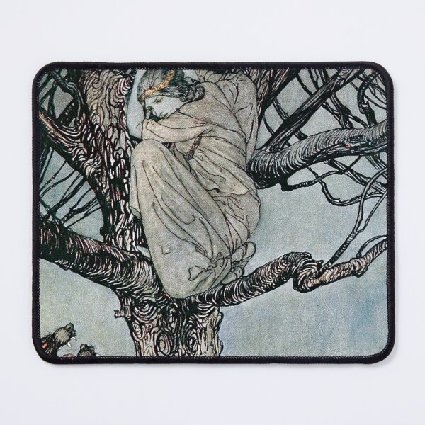 Item preview, The Wooing of Becfola - Irish Fairy Tales - Arthur Rackham designed and sold by forgottenbeauty.